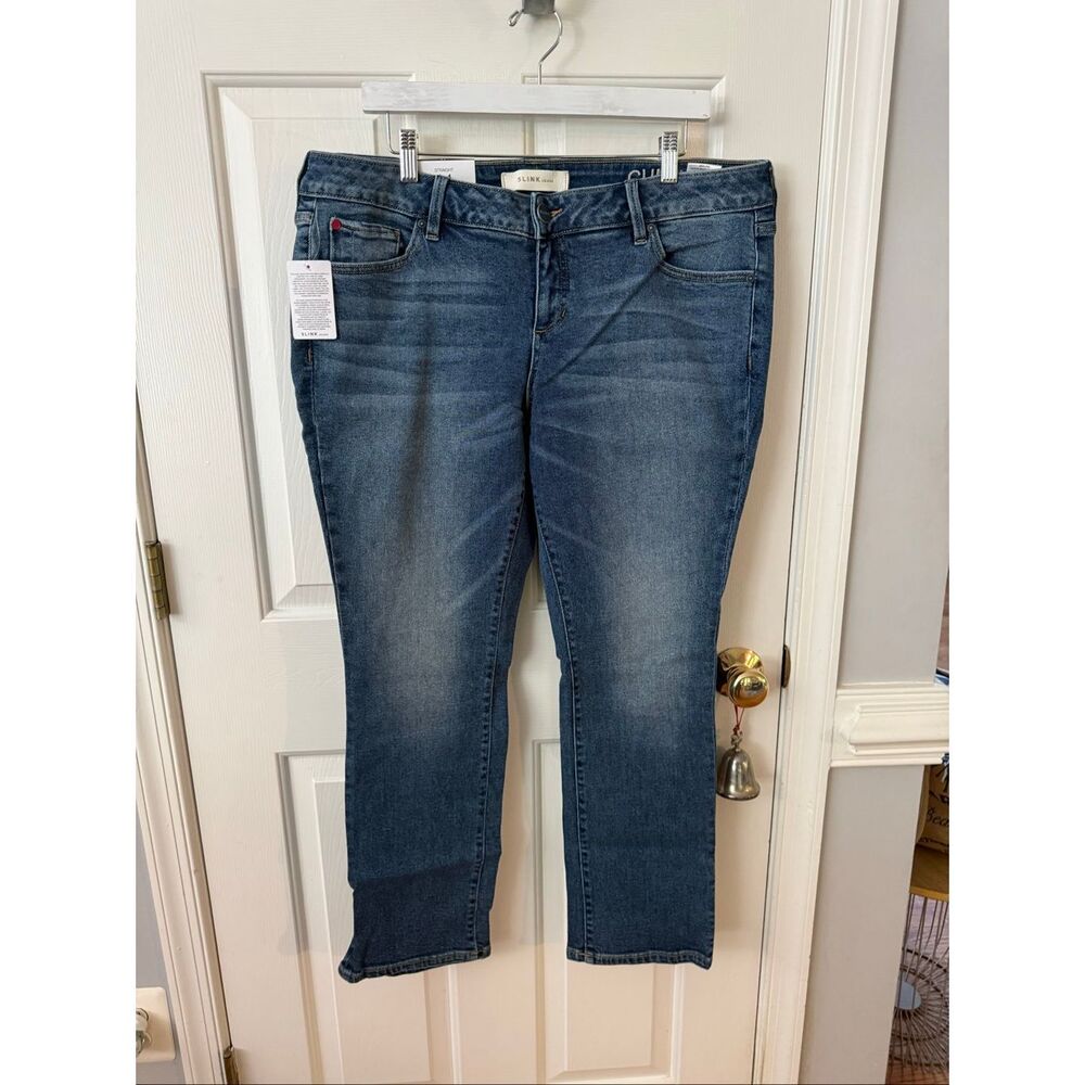 Slink Jeans Curvy Straight Leg Jeans sz 14 NWT